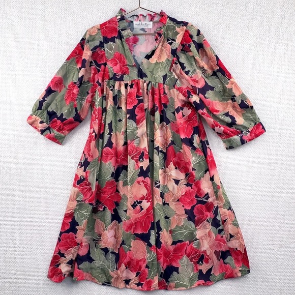 Mod Boutique Dresses & Skirts - Floral Boho Midi Dress Empire Waist V-Neck 3/4 Sleeve Romantic Cottagecore‎ M